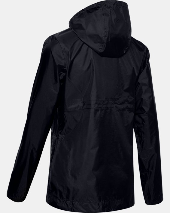 Women's UA Cloudstrike Shell Jacket, Black, pdpMainDesktop image number 5
